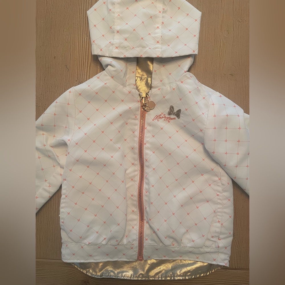 Reservable Minnie Mouse rain jacket
